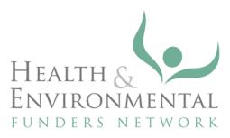 Logo of Health & Environmental Funders Network